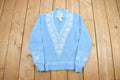 Vintage 1970s Sears Knit V-Neck Sweater