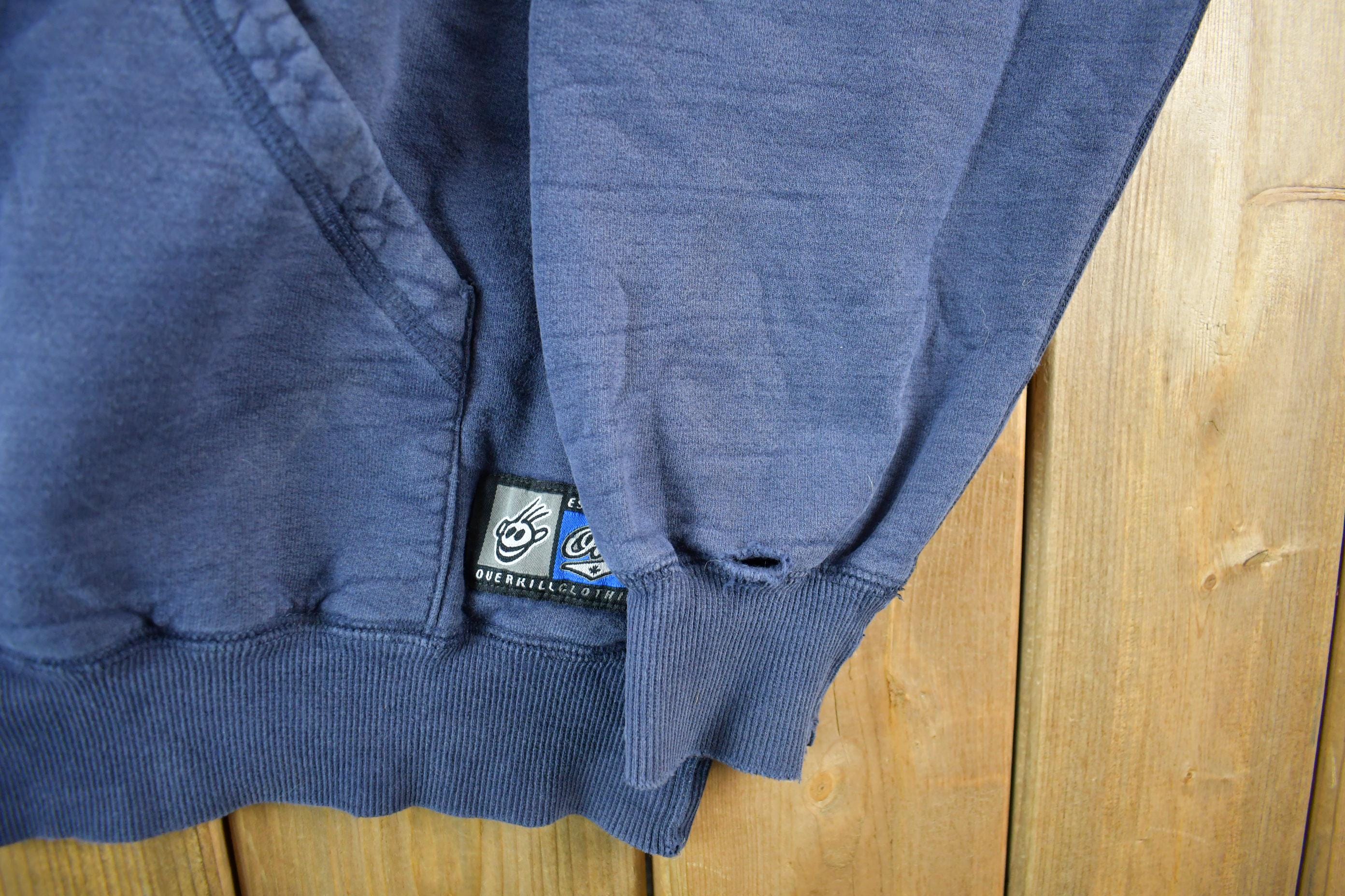 Vintage Y2K Overkill Beachwear Hoodie Men's Large
