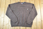 Vintage 1990s Chaps Knit Abstract Pattern Crewneck Sweater Mens M