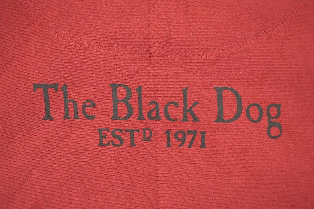 Vintage 1990s The Black Dog FAB Graphic Print Crewneck Sweatshirt Men's XXL