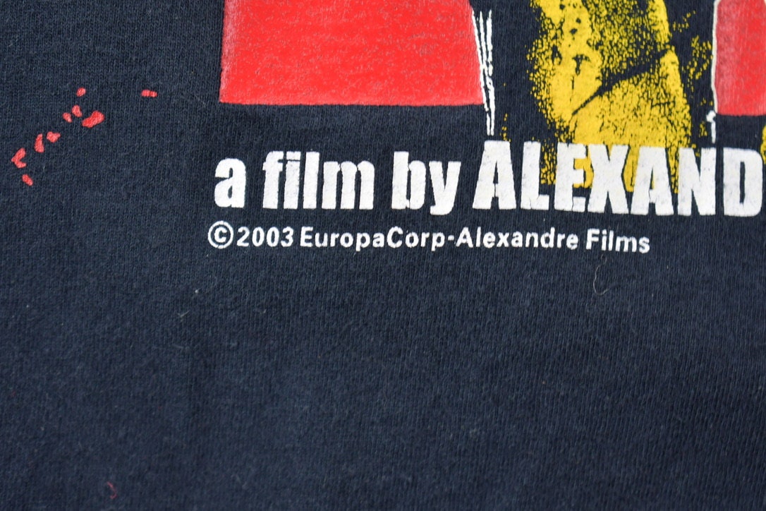 Vintage 2003 Haute Tension Horror Movie Promo T-Shirt /