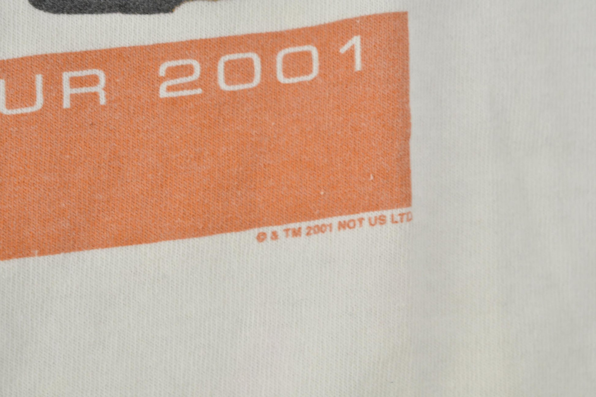 Vintage 2001 U2 Elevation Tour Band T-Shirt