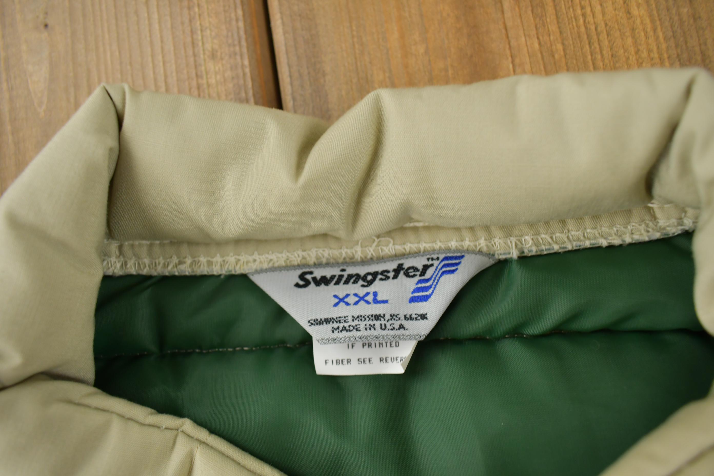 Vintage 1980s Swingster Embroidered Vest