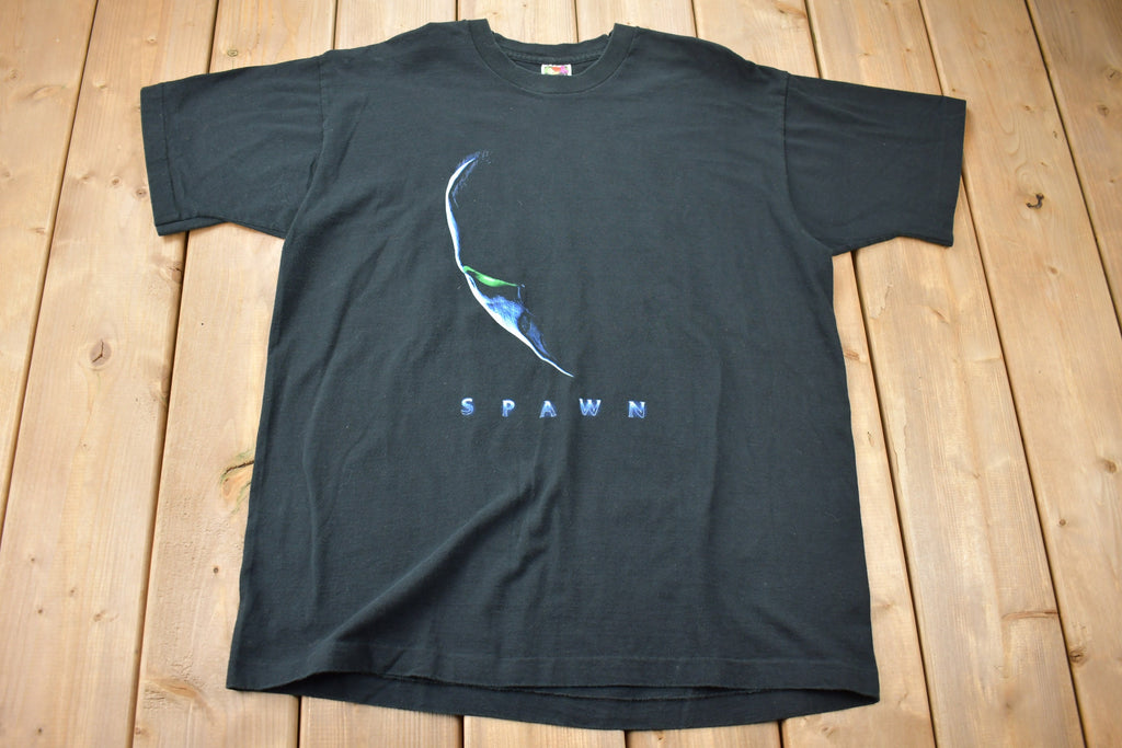 Vintage 1997 Mortal Kombat Annihilation Spawn Graphic T-shirt