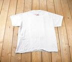Vintage 1990s Les C Kouba Bird Theme Graphic T-Shirt Made In USA Size XL