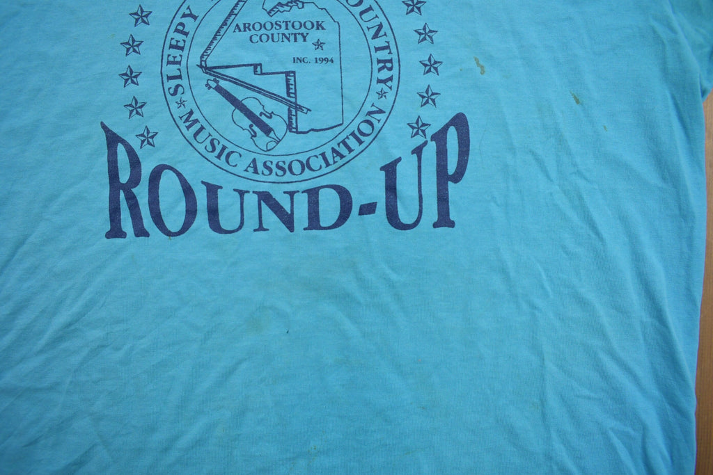 Vintage 1994 Sleepy Hollow County Round Up Graphic T-Shirt