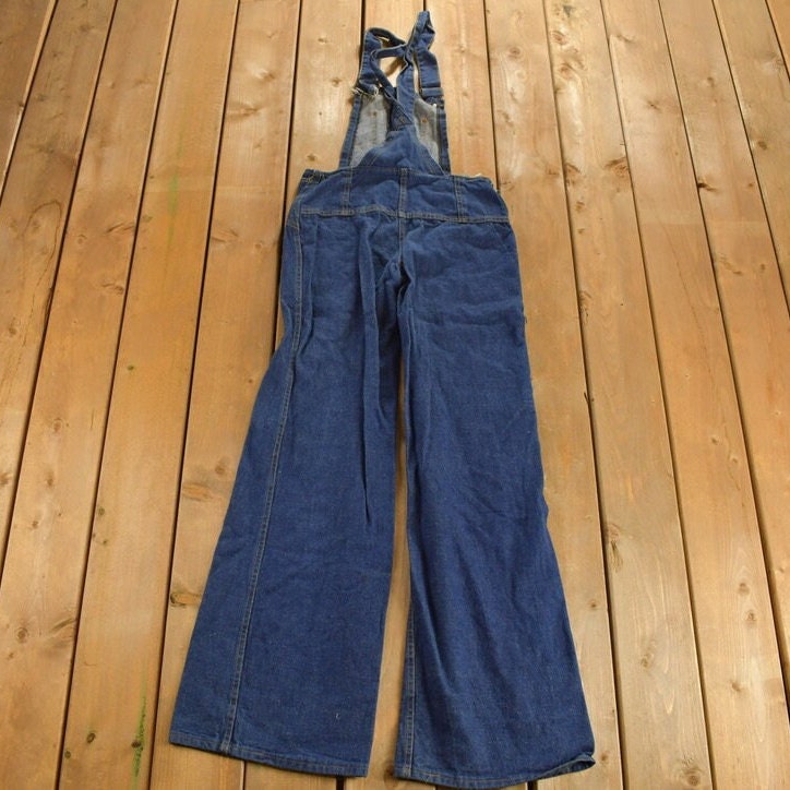Vintage 1970s Belle bottom Womens Overalls Size 30 x 34.5