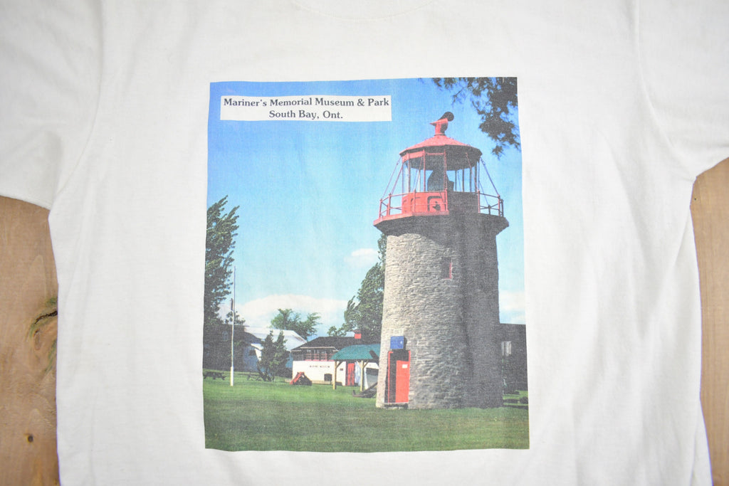 Vintage 1990s Mariner's Memorial Museum & Park Graphic T Shirt