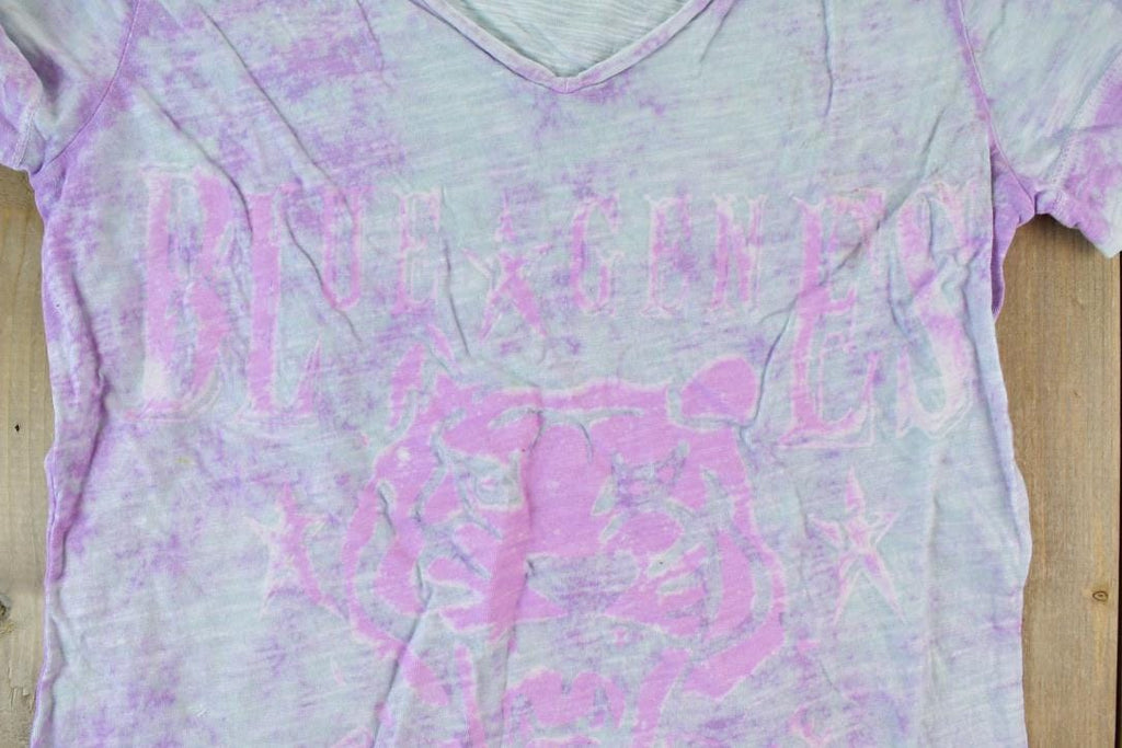 Women Vintage Vigoss Y2K T-Shirt Vigoss Grunge Skull Print / Contrast Stitch / Internet Famous Clothing / Over Dyed