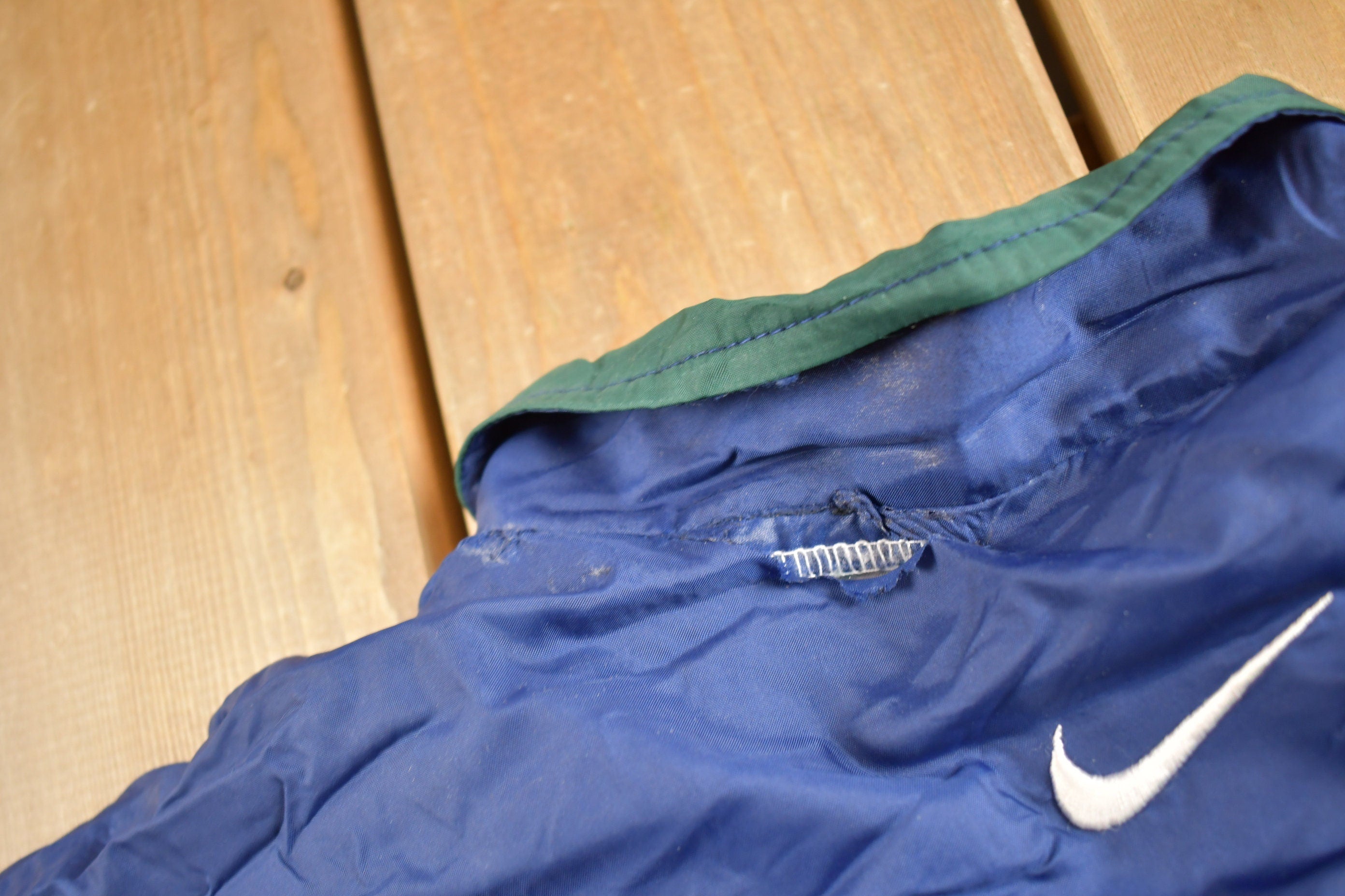 Vintage 1990s Nike Women's Windbreaker Track Suit Size M (8-10)