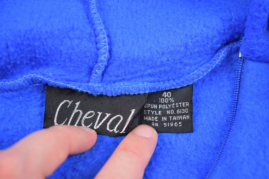 Vintage 1990s Cheval Fleece Hoodie