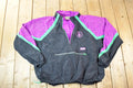 Vintage 1990s Insport US Olympic Training Centre Pullover Quarter ZIp Sweatshirt Mens XL  Made In USA  90s Souvenir Crewneck