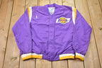Vintage 1990s Champion Los Angeles Lakers NBA Bomber Jacket