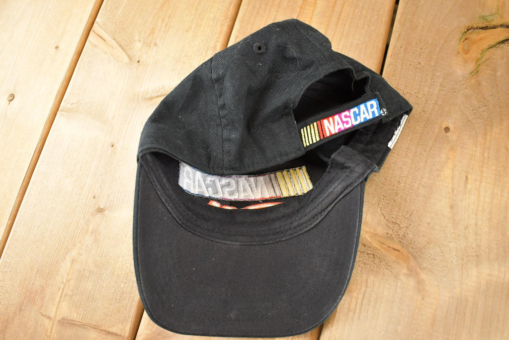 Vintage 1990s Nascar Racing Snapback Hat / 90's Embroidered Race Car Cap