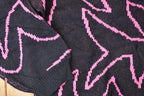 Vintage 1990s Shenanigan Floral Abstract Knit Crewneck Sweater Women's L