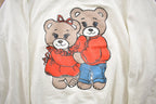 Vintage 1990s Teddy Bear Love Graphic Pullover
