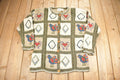 Vintage 1990s IVY Embroidered Knit Cardigan Sweater