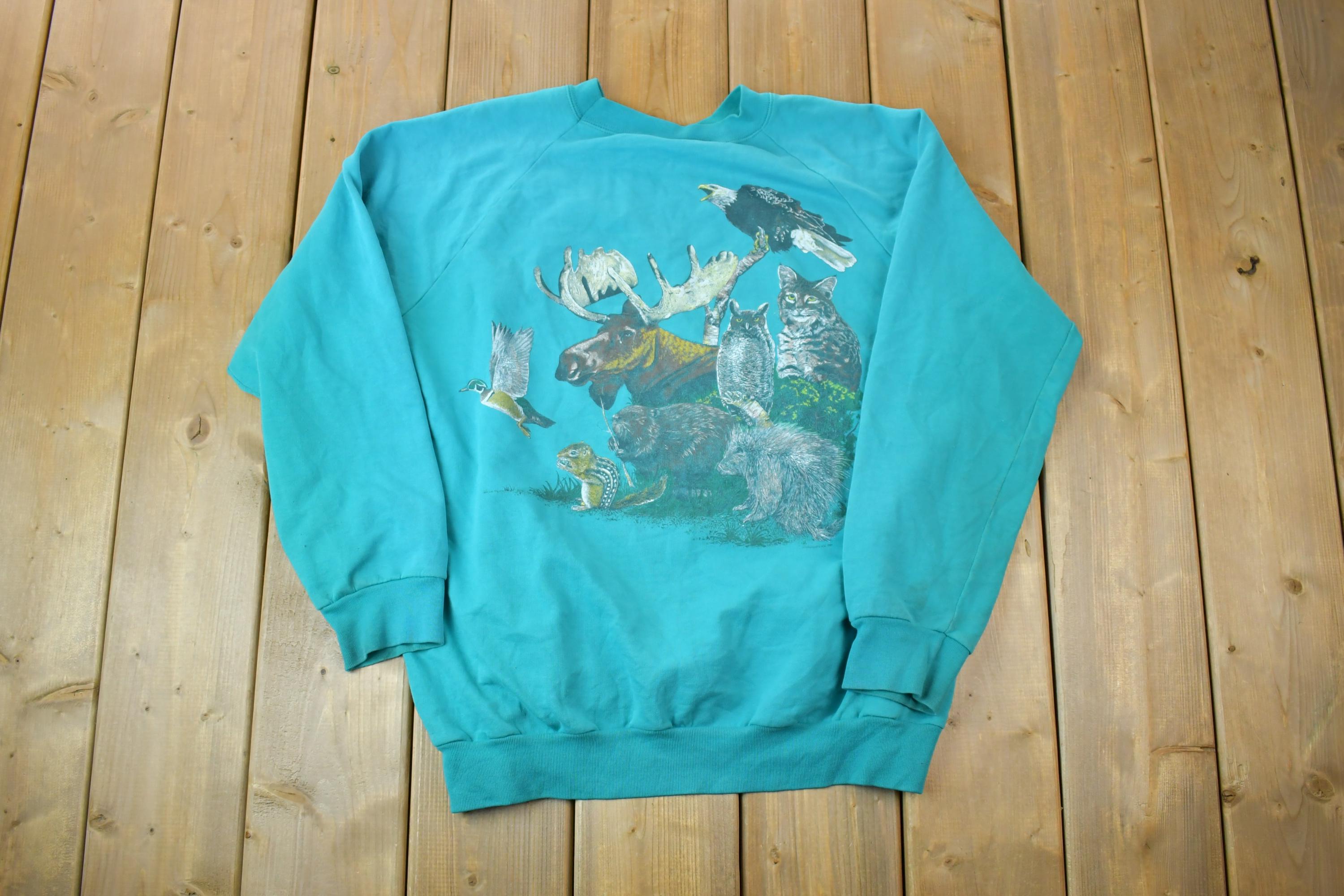 Vintage 1990s Gateway To Meadow Lake Bear Crewneck