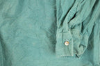 Vintage 1990s Winter Run Heavy Cotton Button Up Outdoorsman Shirt Men's XL