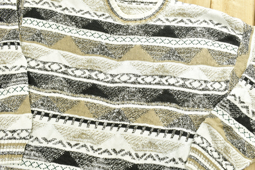 Vintage 90's Grandpa Knitted Sweater /