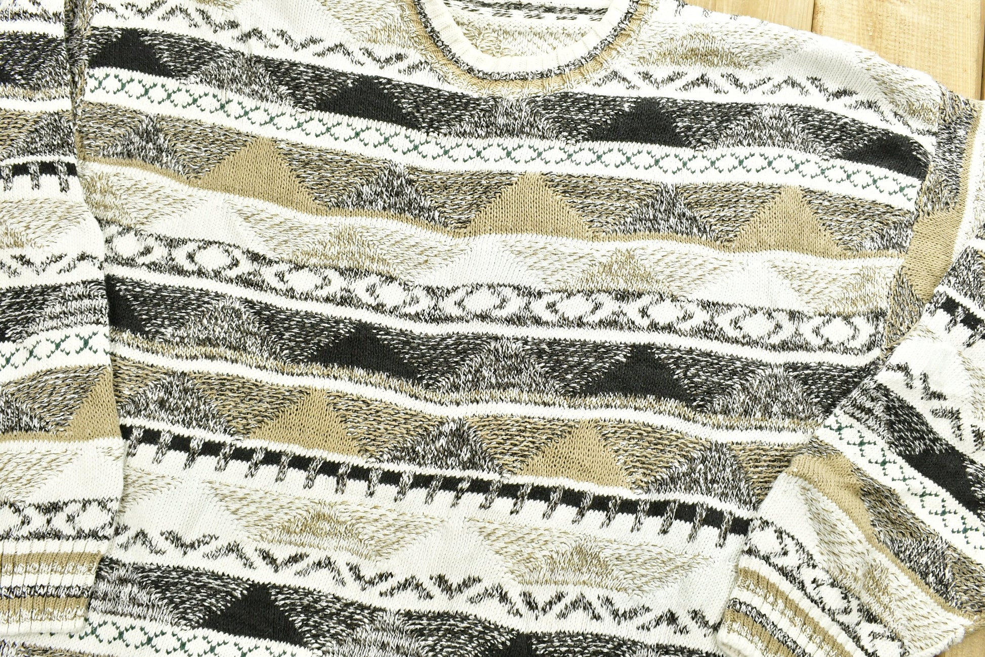 Vintage 90's Grandpa Knitted Sweater /