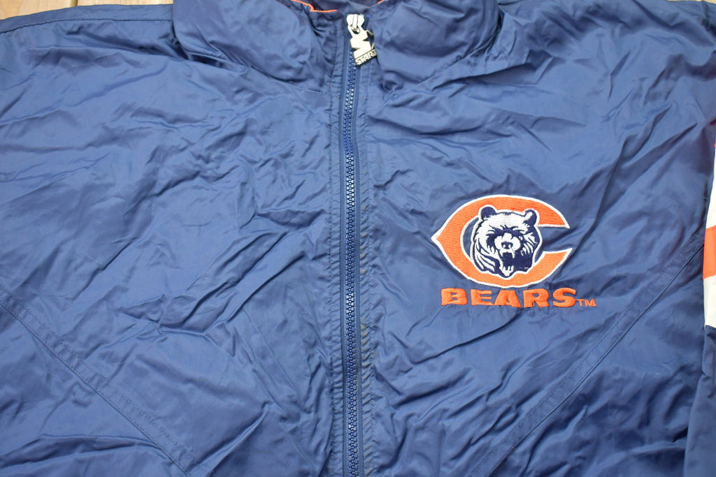 Vintage 1990s Starter NFL Chicago Bears Windbreaker