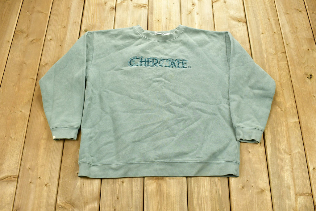 Vintage 1990s Cherokee Embroidered Crewneck Sweatshirt