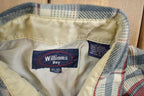 Vintage 1980s Williams Bay Plaid Button Up Shirt