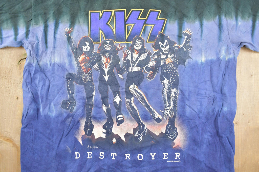Vintage 2005 Kiss Destroyer Tour Band T-shirt