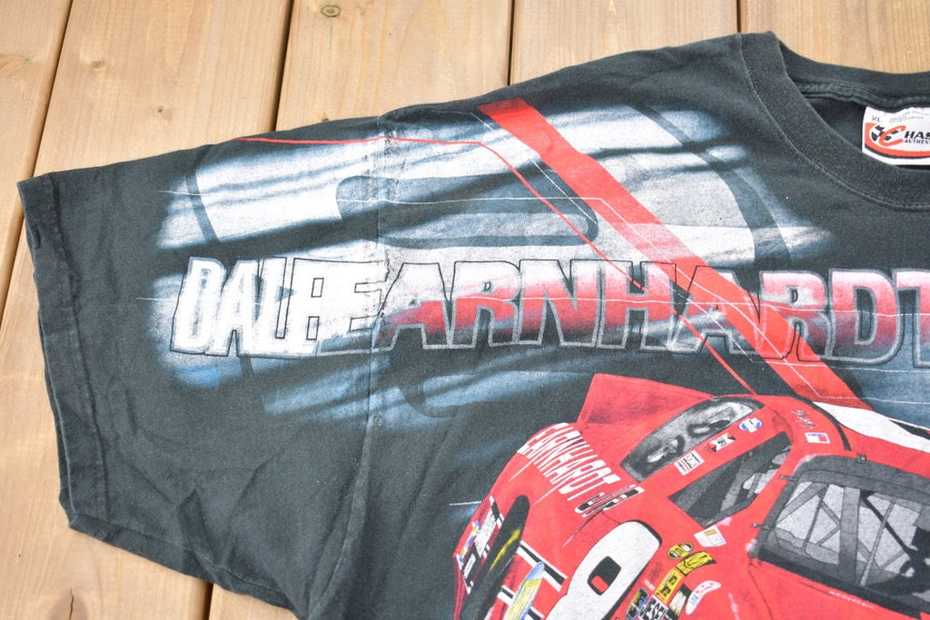 Vintage 2004 Dale Earnhardt Jr Vintage NASCAR Racing All Over Print T-Shirt