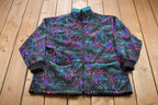 Vintage 1990s Climate Zone All Over Print Fleece Sweater