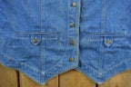 Vintage 1990s Cherokee Jean Button Up Vest