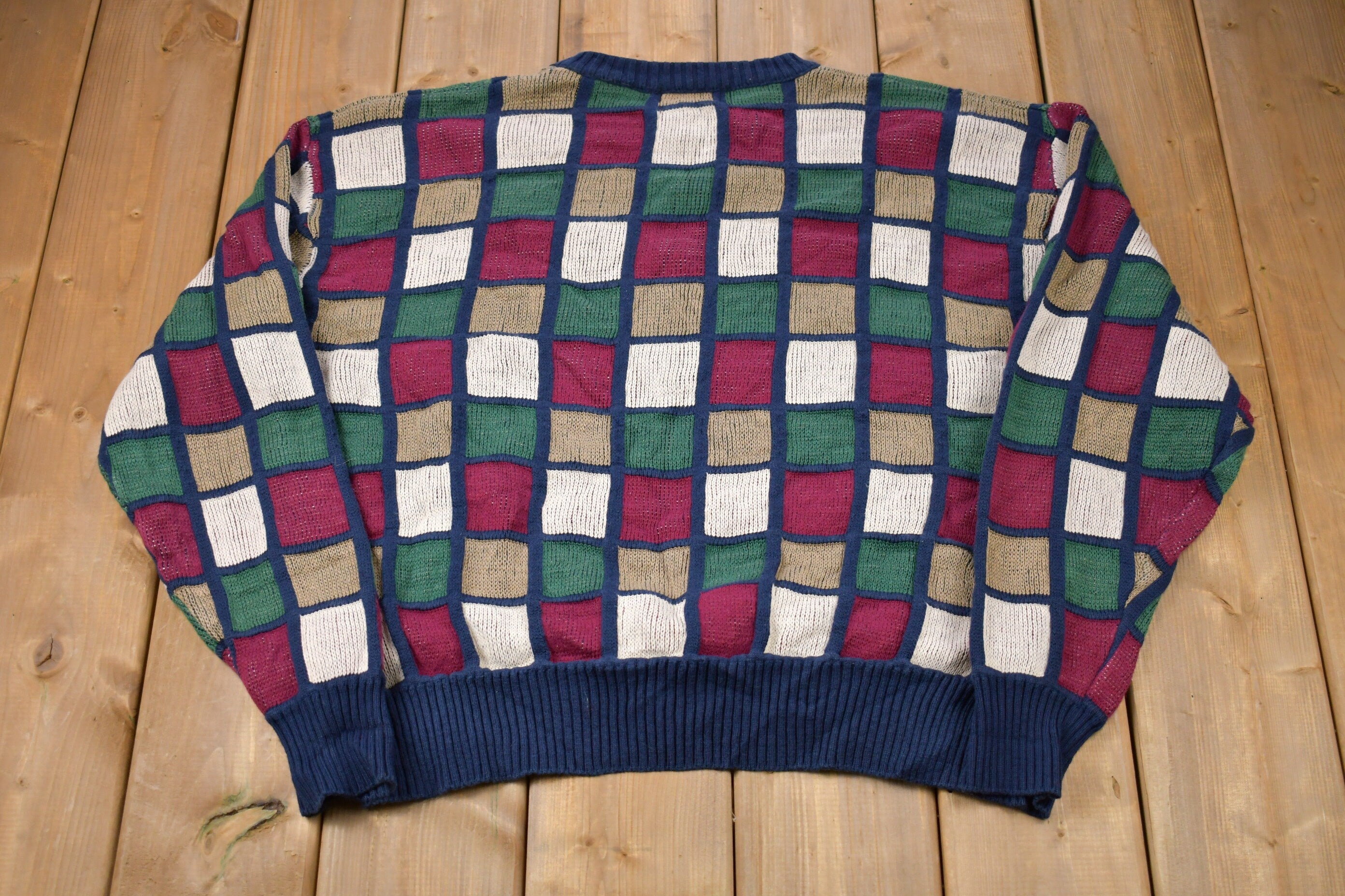 Vintage Tricots St. Raphael Made In USA Knitted Sweater