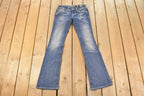 Vintage Deadstock Y2K Miss Me Bedazzled Low Rise Jeans Women's Size 26x31