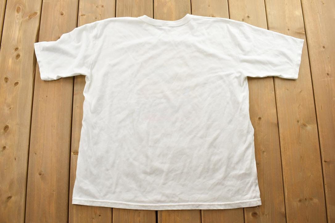 Vintage 1990s Sailboat And Palm Trees Souvenir T-Shirt