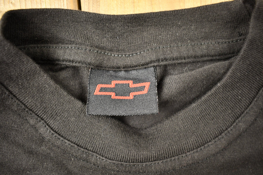 Vintage 1990s Chevrolet Racing Embroidered T-Shirt