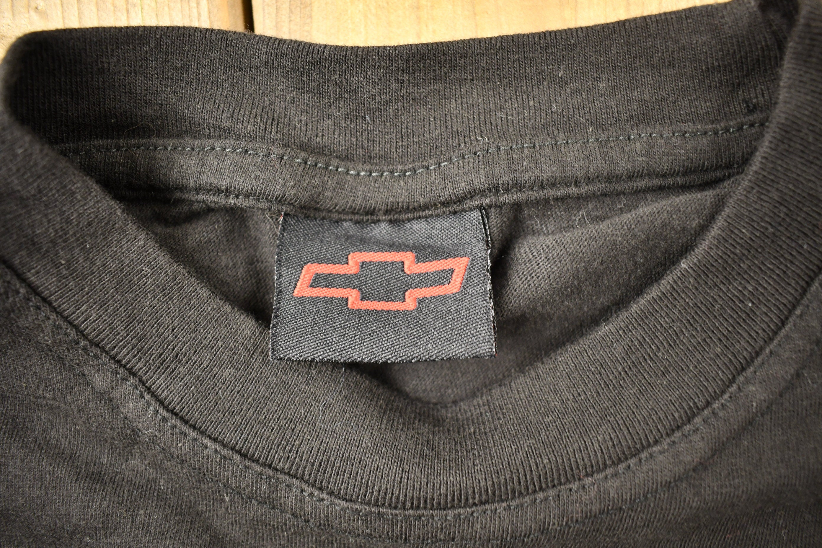 Vintage 1990s Chevrolet Racing Embroidered T-Shirt