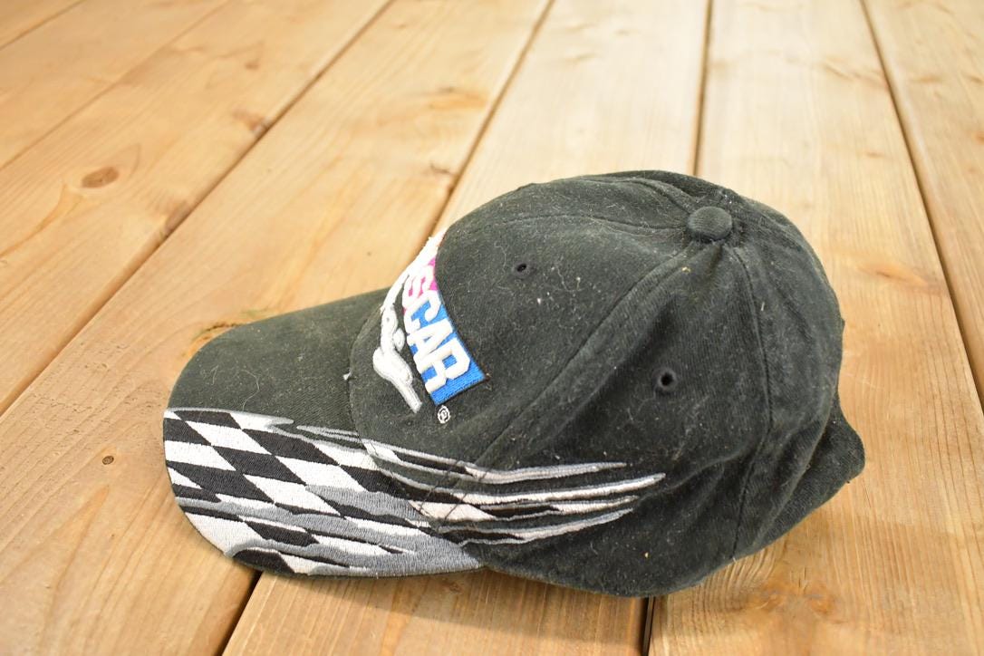 Vintage 1990s Napa Racing Snapback Hat / 90's Embroidered Drag Racing Nascar Autographs Cap