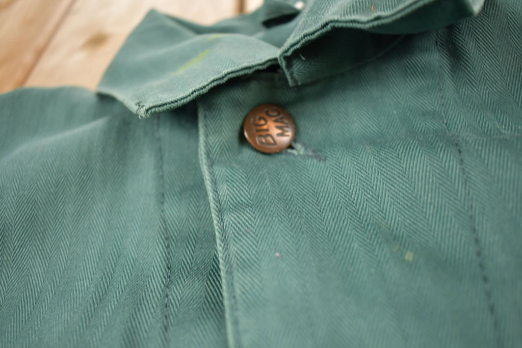 Vintage 1950s Penney's Big Mac Sanforized Coverall Jumpsuit Size Medium