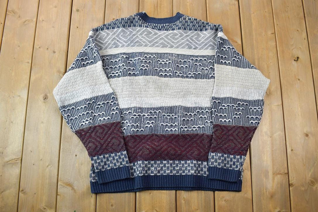 Vintage 1990s Porto Bello Knit Crewneck Sweater