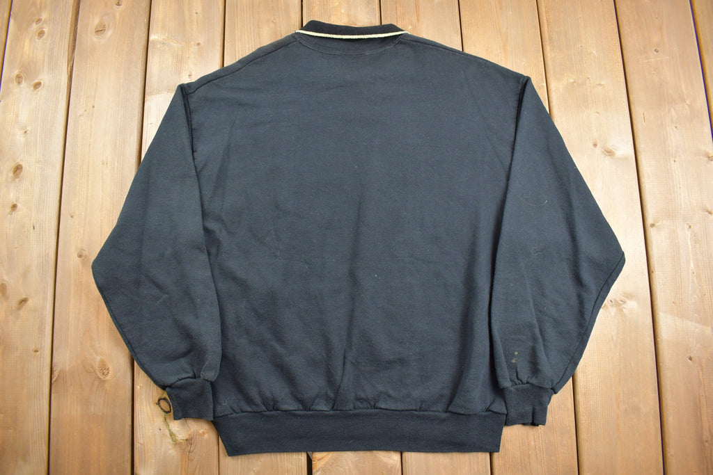 Vintage 1990s Cute Angel Double Collar Crewneck Sweater