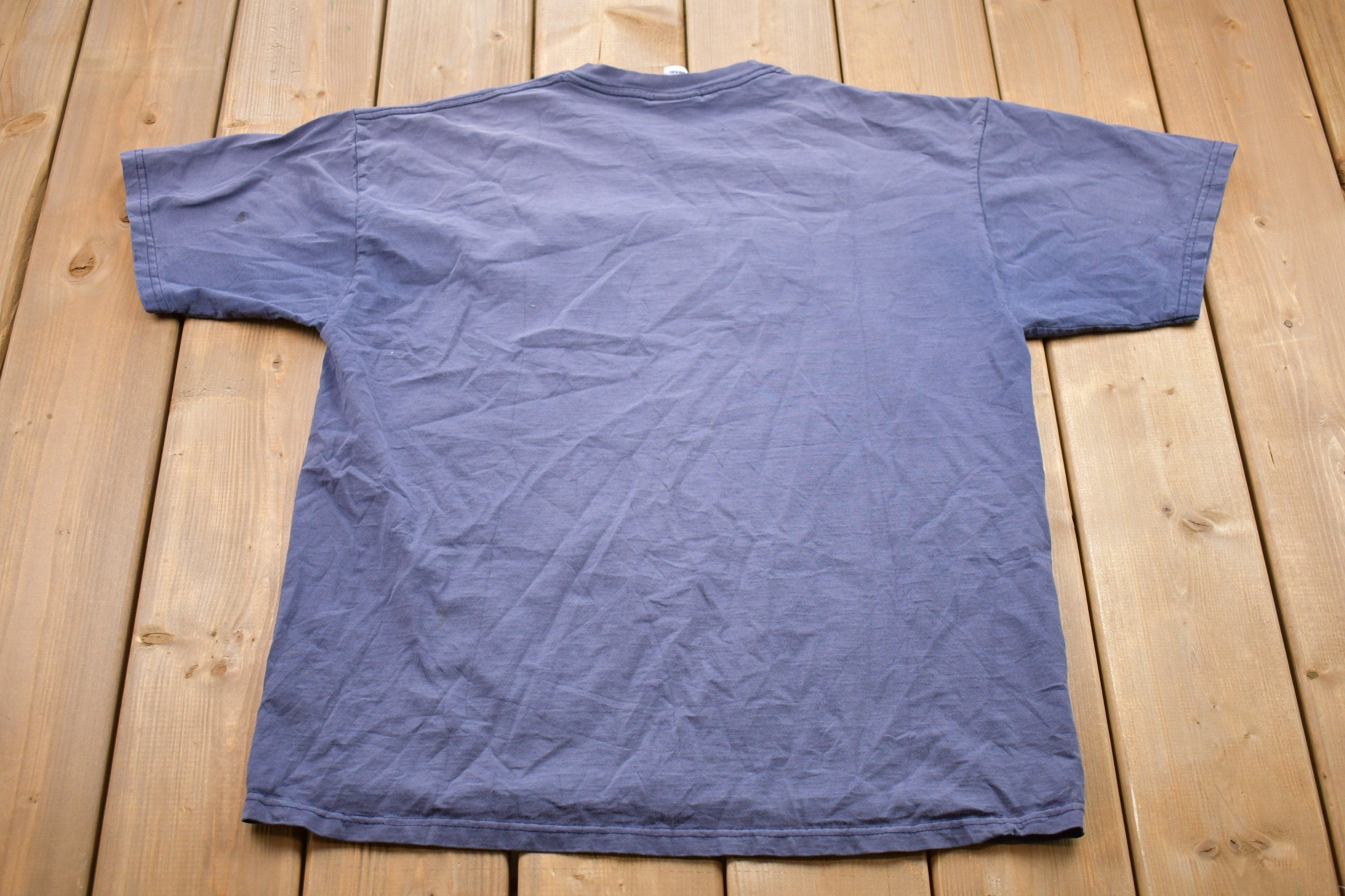 Vintage 1990s University of Michigan Wolverines Embroidered Collegiate T-Shirt