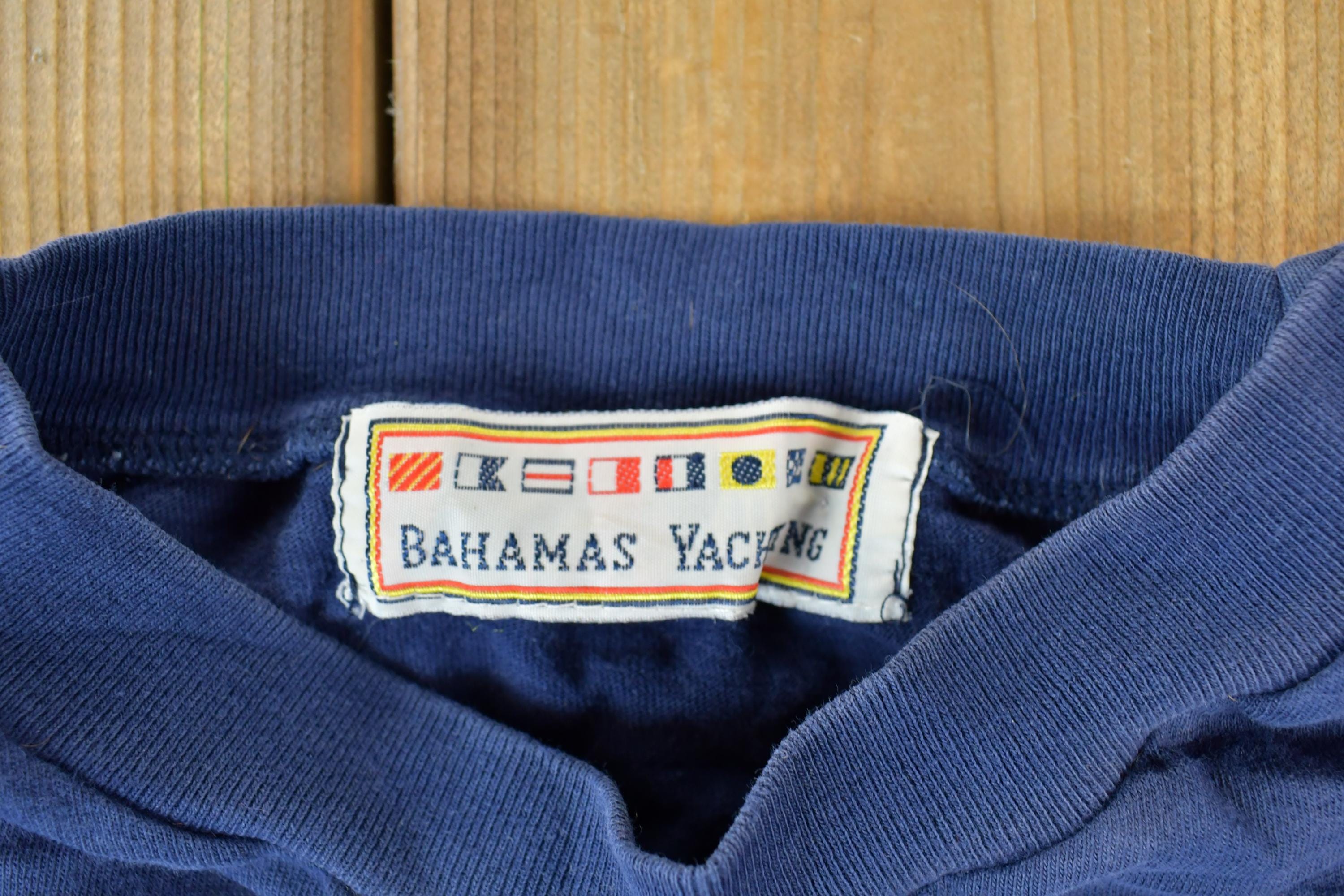 Vintage 1990s Bahamas Yacht Club FAB Souvenir T-Shirt