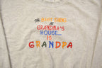 Vintage 1990s Best Grandpa Crewneck Sweatshirt