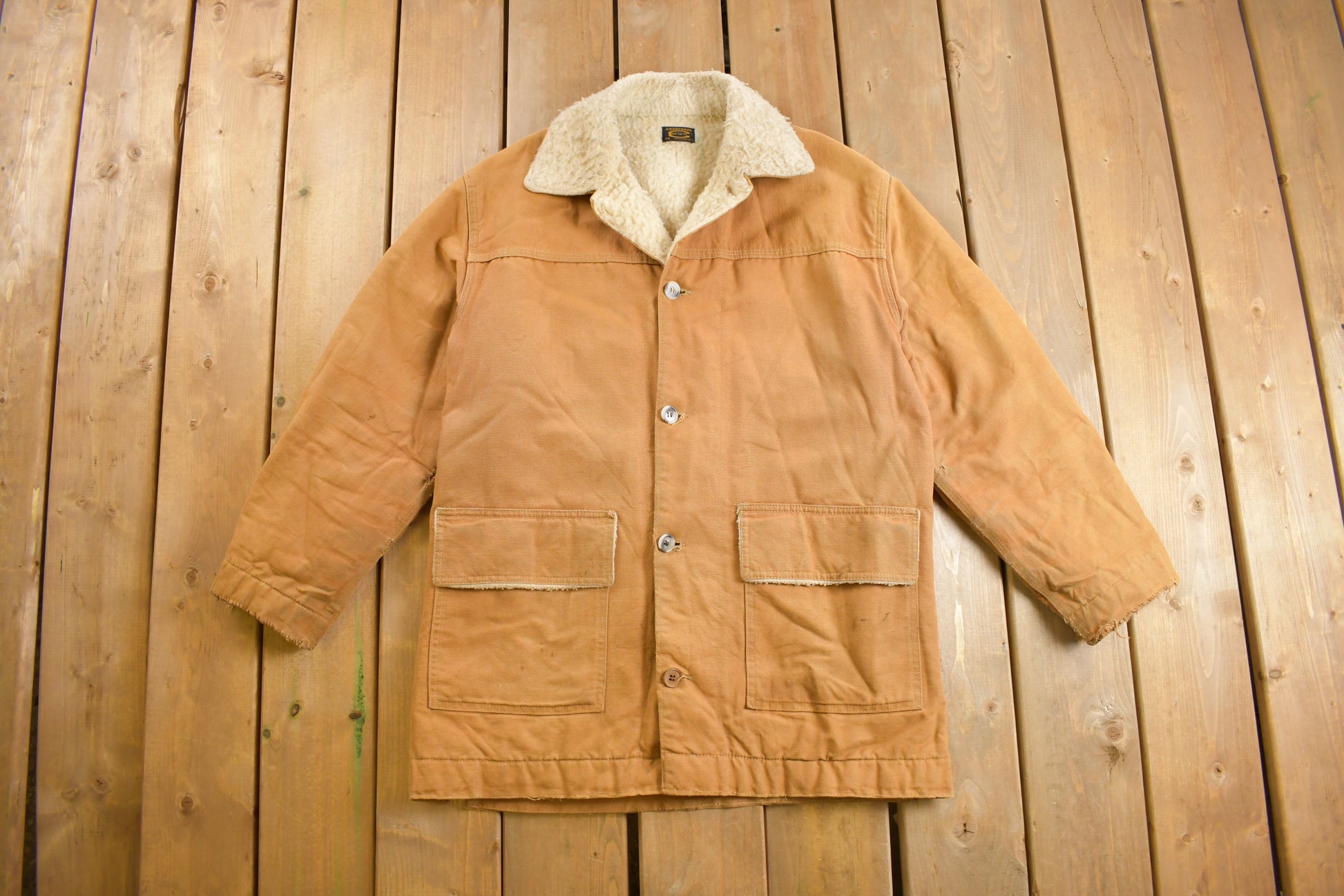 Vintage 1960's Snag Proof Chore Coat