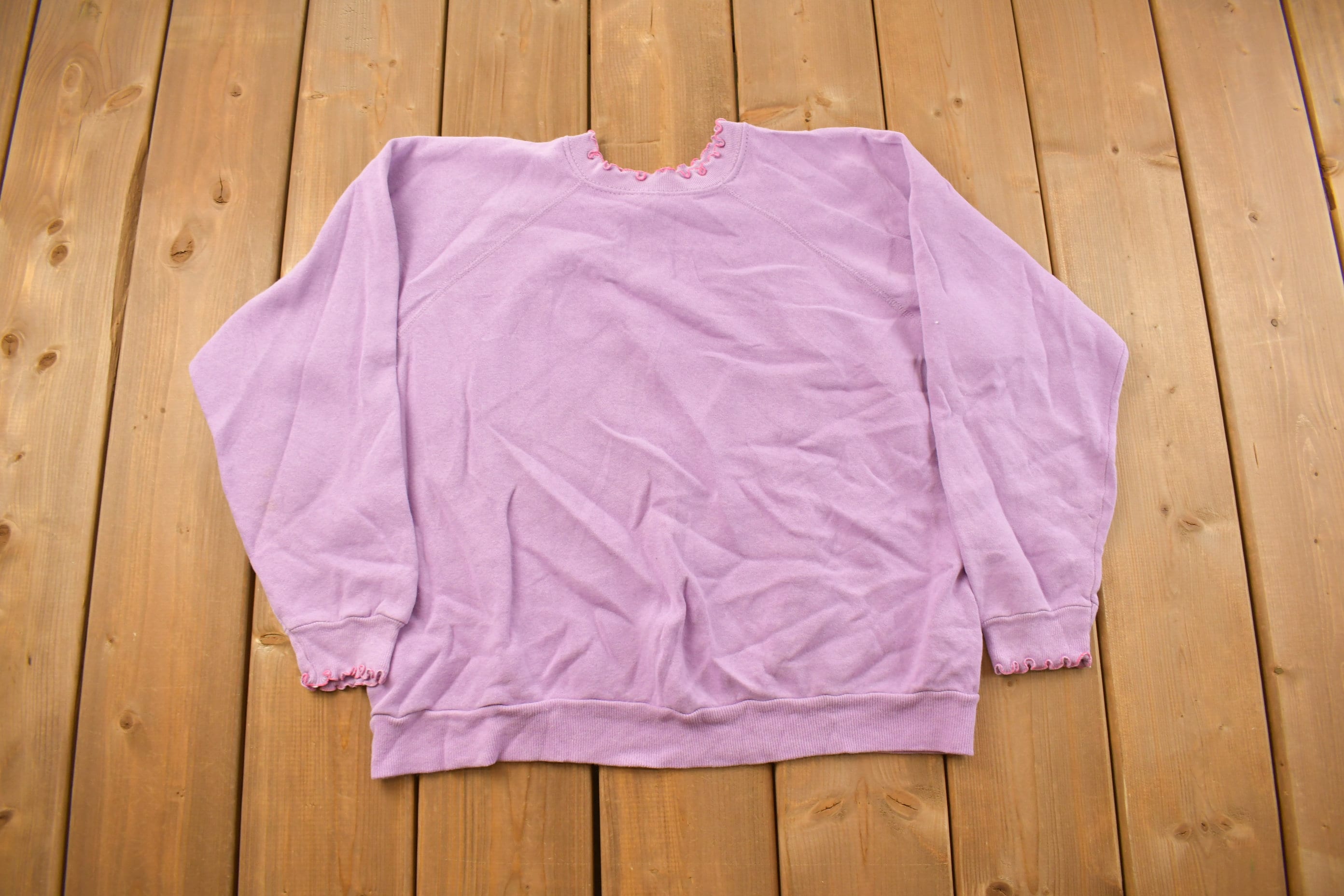 Vintage 1990s Cute Flower Crewneck Sweater