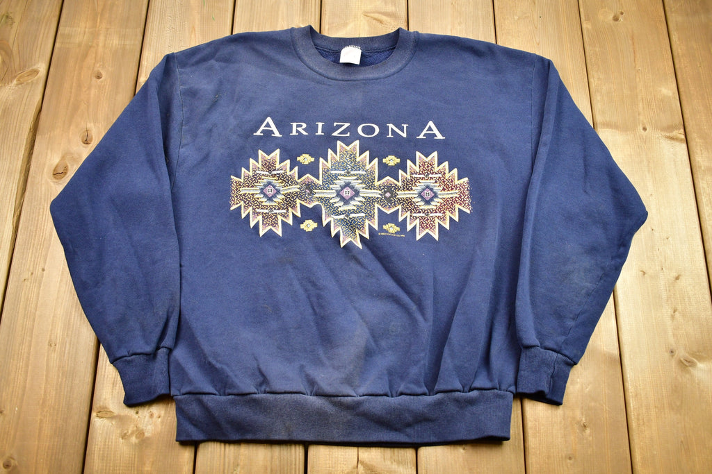Vintage 1995 Wild West Co Arizona Souvenir Crewneck Sweater