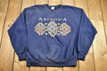 Vintage 1995 Wild West Co Arizona Souvenir Crewneck Sweater