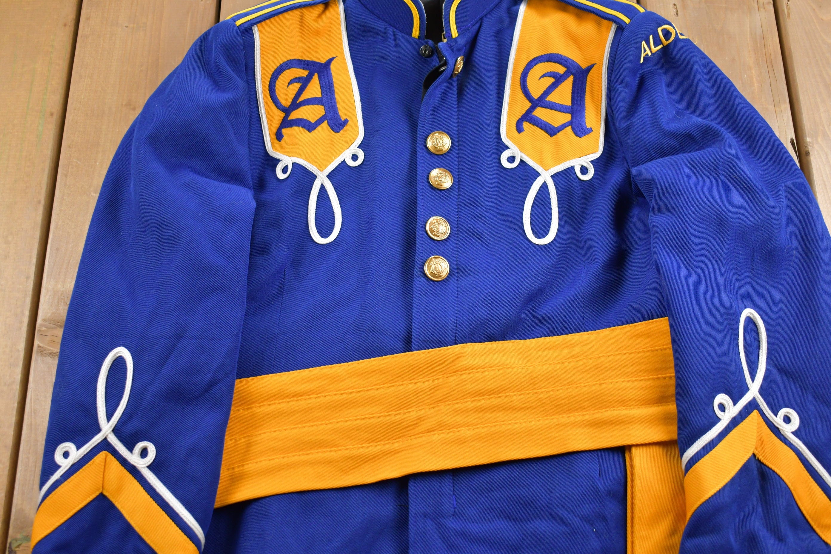 Vintage 1980s Marching Band Jacket  Athleisure  Streetwear  Athletic Sportswear  Streetwear  Marching Band  Canvas Jacket