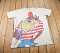 Vintage 1994 Looney Tunes Taz Devil Lounge T-Shirt